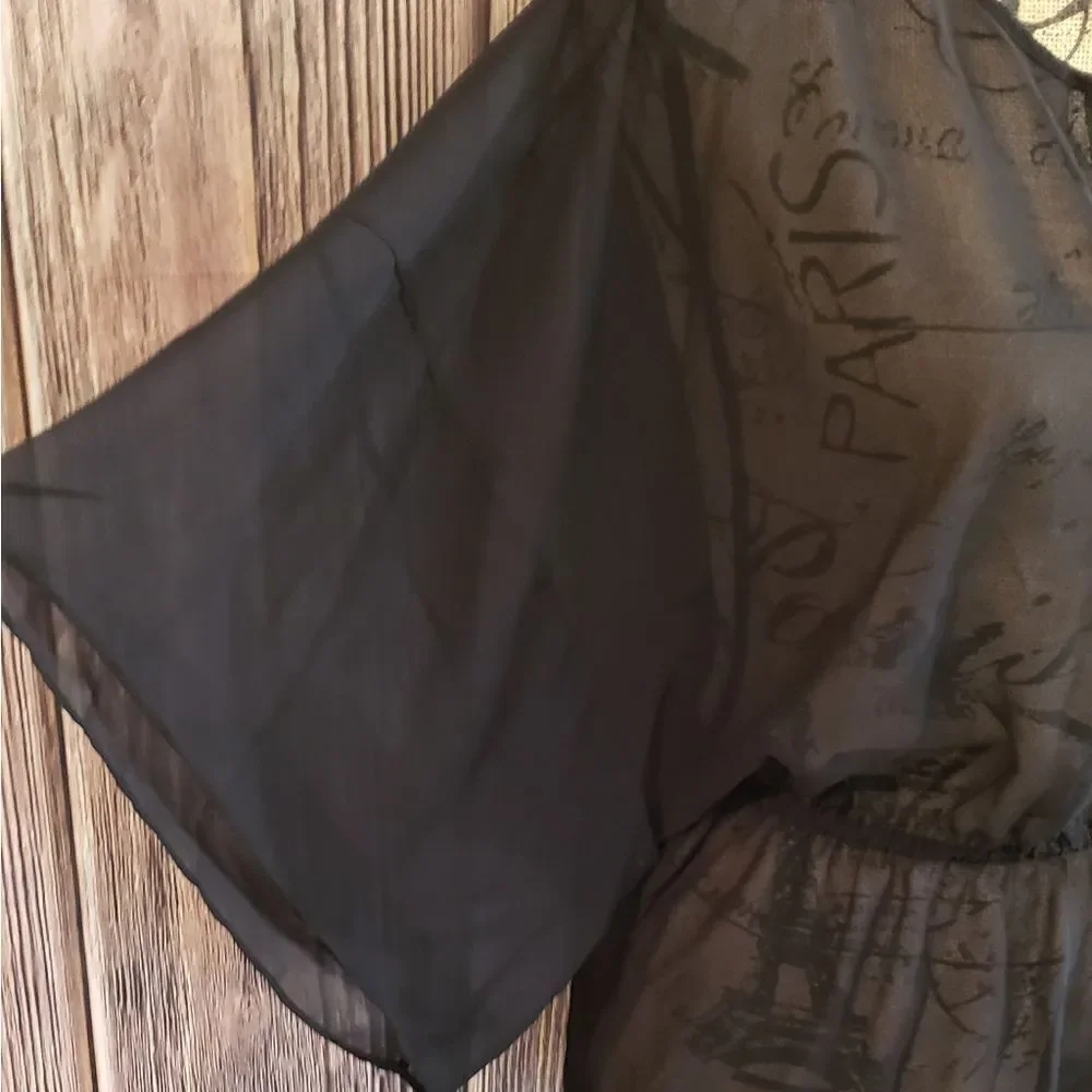 Tory Burch Flowy Sheer Top
